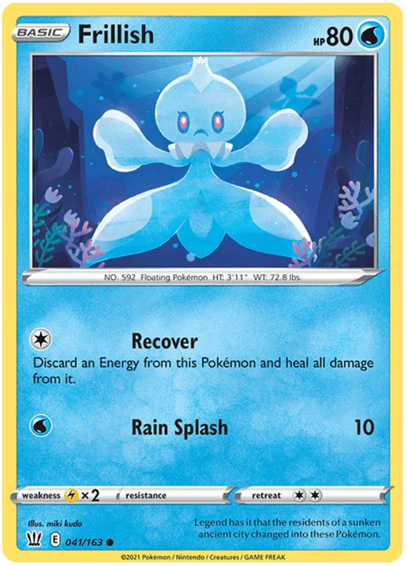 Frillish (041/163) [Sword & Shield: Battle Styles]