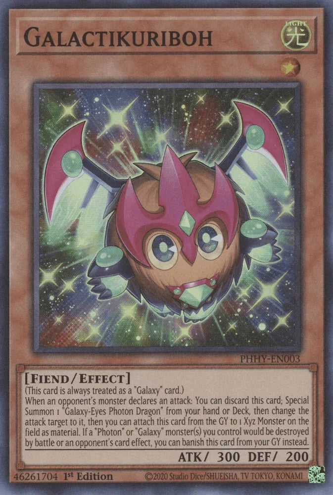 Galactikuriboh [PHHY-EN003] Super Rare