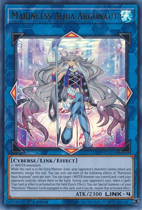 Marincess Aqua Argonaut [LED9-EN034] Ultra Rare