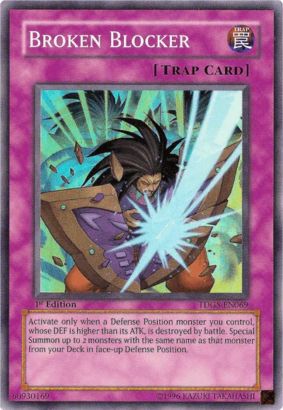 Broken Blocker [TDGS-EN069] Super Rare