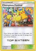Champions Festival(SM148) (2018 Top Sixteen) [Sun & Moon: Black Star Promos]