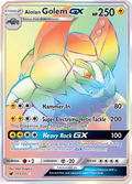 Alolan Golem GX (113/111) [Sun & Moon: Crimson Invasion]