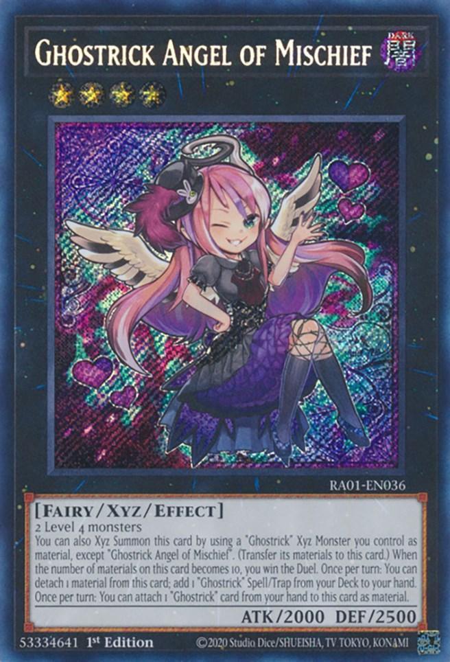 Ghostrick Angel of Mischief [RA01-EN036] Super Rare