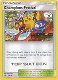 Champions Festival (SM78) (2017 Top Sixteen) [Sun & Moon: Black Star Promos]