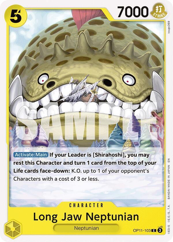 Long-Jaw Neptunian [A Fist of Divine Speed]