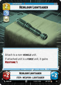 Heirloom Lightsaber (317) (Hyperspace) (317) [Legends of the Force]