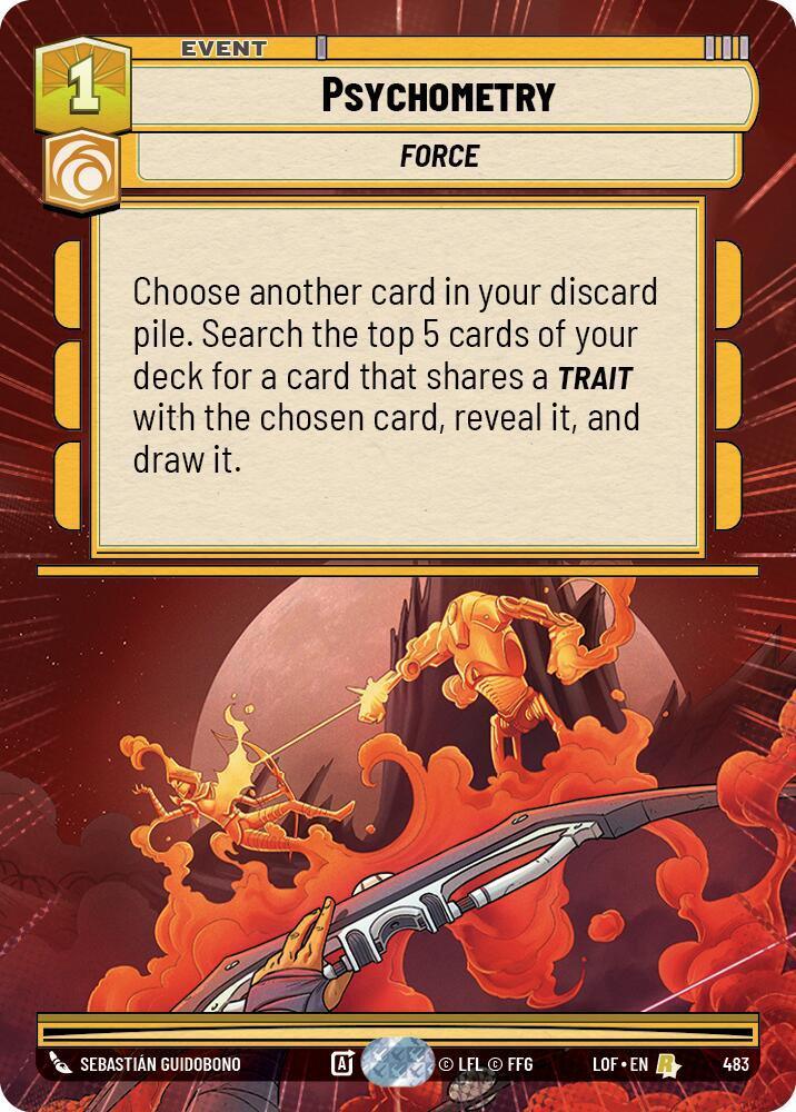 Psychometry (483) (Hyperspace) (483) [Legends of the Force]