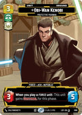 Obi-Wan Kenobi (1096) - Protective Padawan (Prestige Foil) (1096) [Legends of the Force]