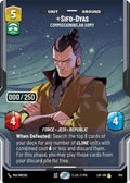 Sifo-Dyas (1141) - Commissioning An Army (Serialized) (1141) [Legends of the Force]
