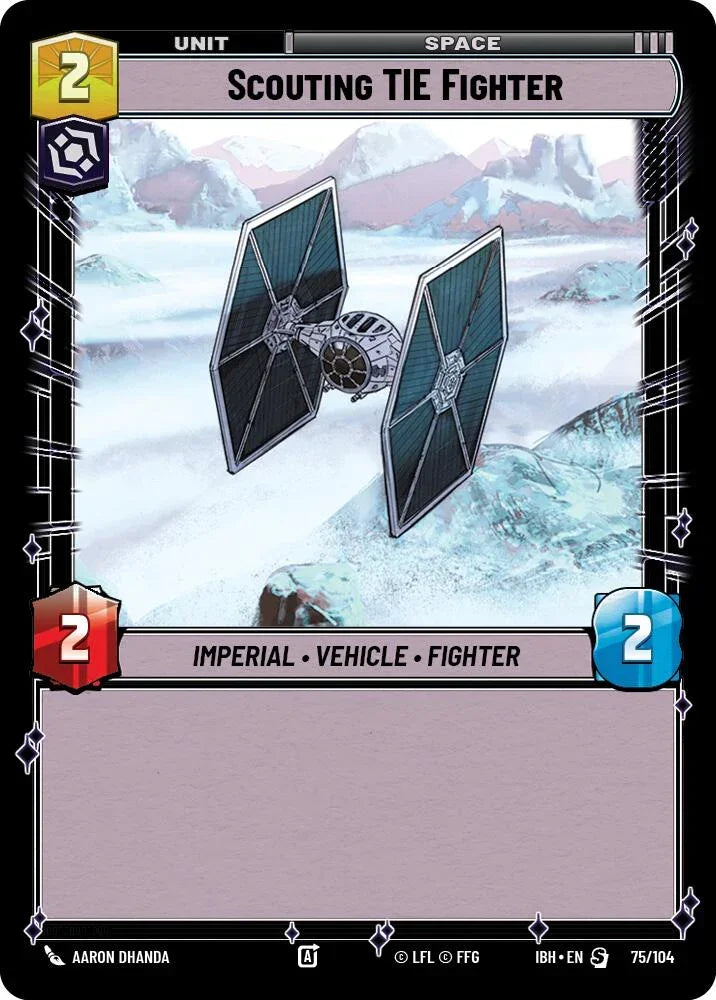 Scouting TIE Fighter (75/104) (75/104) [Intro Battle: Hoth]