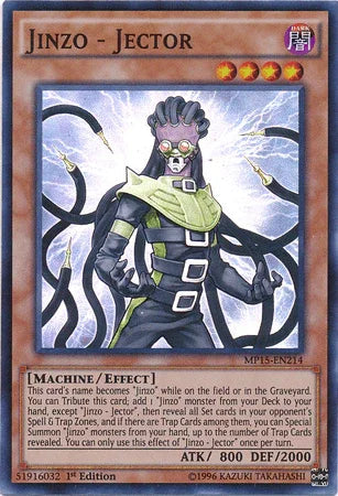 Jinzo - Jector [MP15-EN214] Super Rare