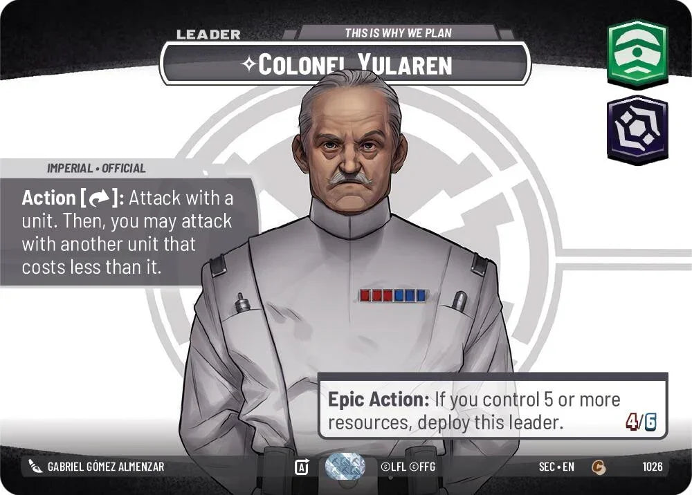 Colonel Yularen - This is Why We Plan (Showcase) (1026) (1026) [Secrets of Power]