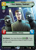 Vice Admiral Rampart - On Schedule (Hyperspace Foil) (841) (841) [Secrets of Power]