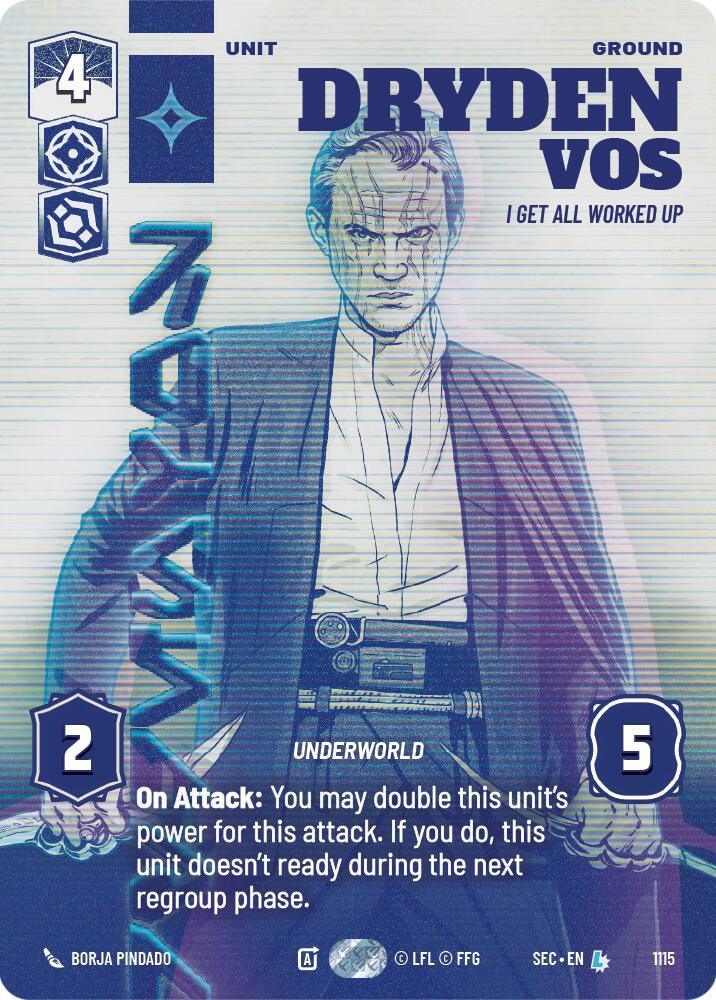 Dryden Vos - I Get All Worked Up (Prestige Foil) (1115) (1115) [Secrets of Power]