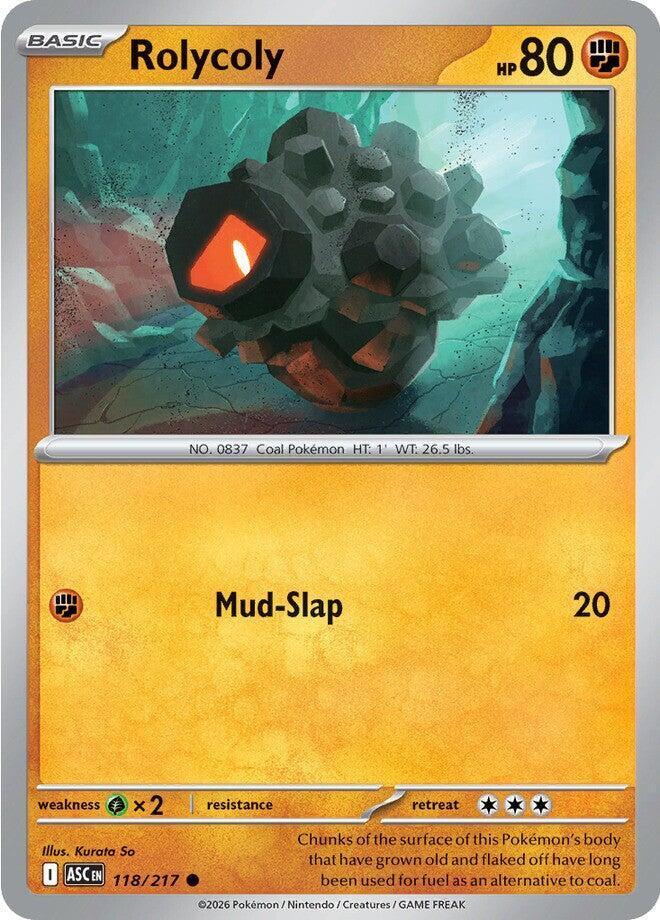 Rolycoly (118/217) [Mega Evolution: Ascended Heroes]