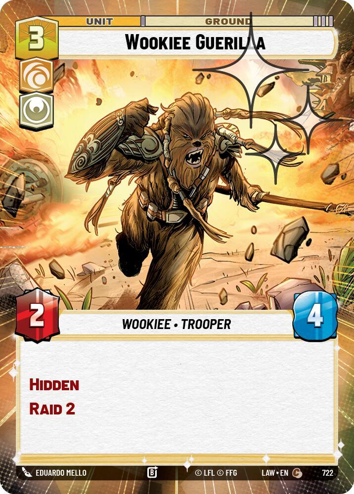 Wookiee Guerilla (484) (Hyperspace Foil) (484) [A Lawless Time]