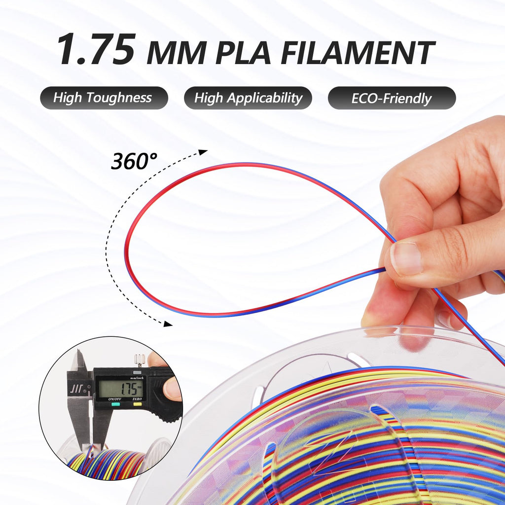 PLA Silk S-Series Variety Pack (4x1kg) - 1.75MM