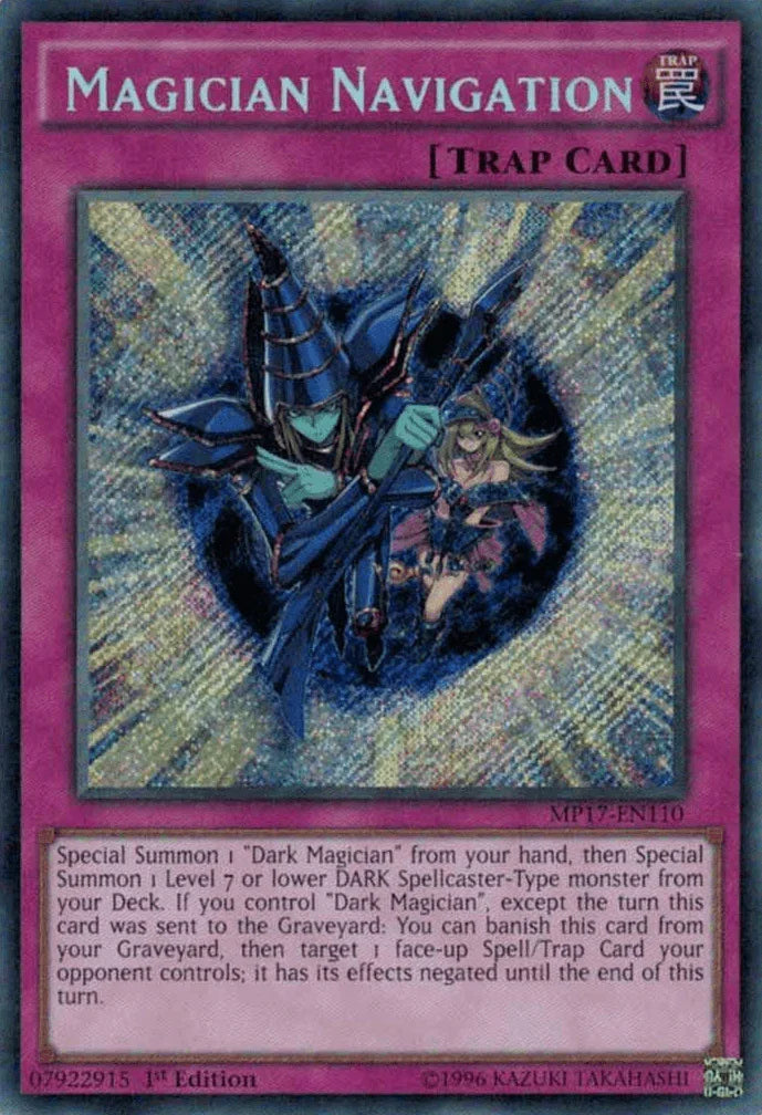 Magician Navigation [MP17-EN110] Secret Rare
