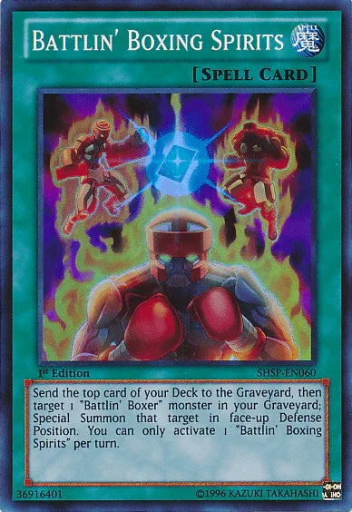 Battlin' Boxing Spirits [SHSP-EN060] Super Rare