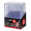 3" x 4" Super Thick 360PT Toploaders (5ct)