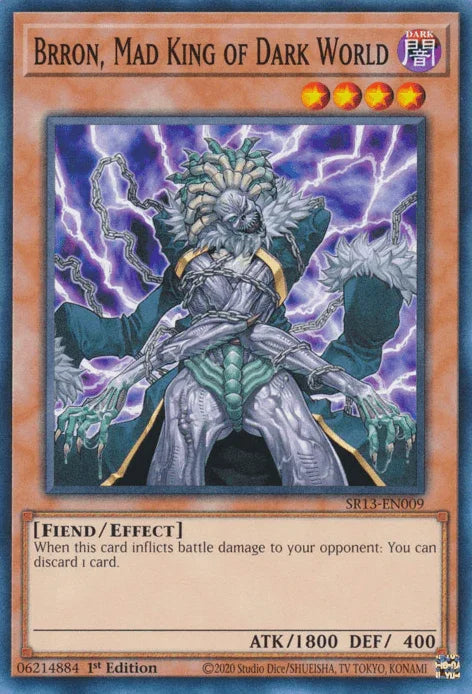 Brron, Mad King of Dark World [SR13-EN009] Common