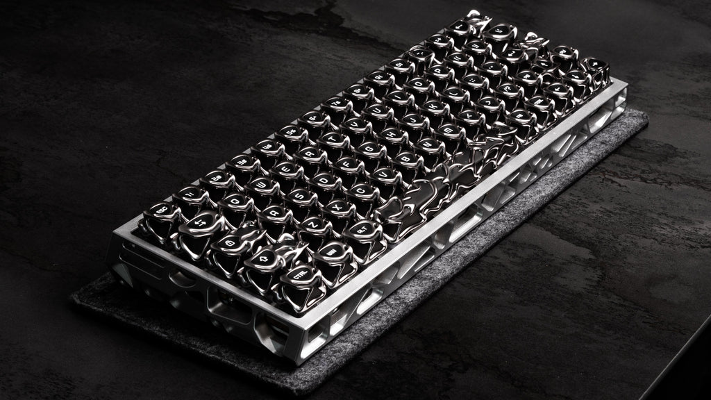XVX Venom Themed Liquid Metallic Electroplating ABS+PC Keycap Set