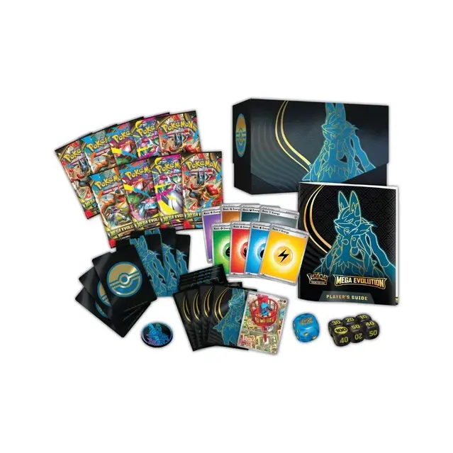 Pokemon TCG ME1Mega Evolution Elite Trainer Box (Mega Lucario) English