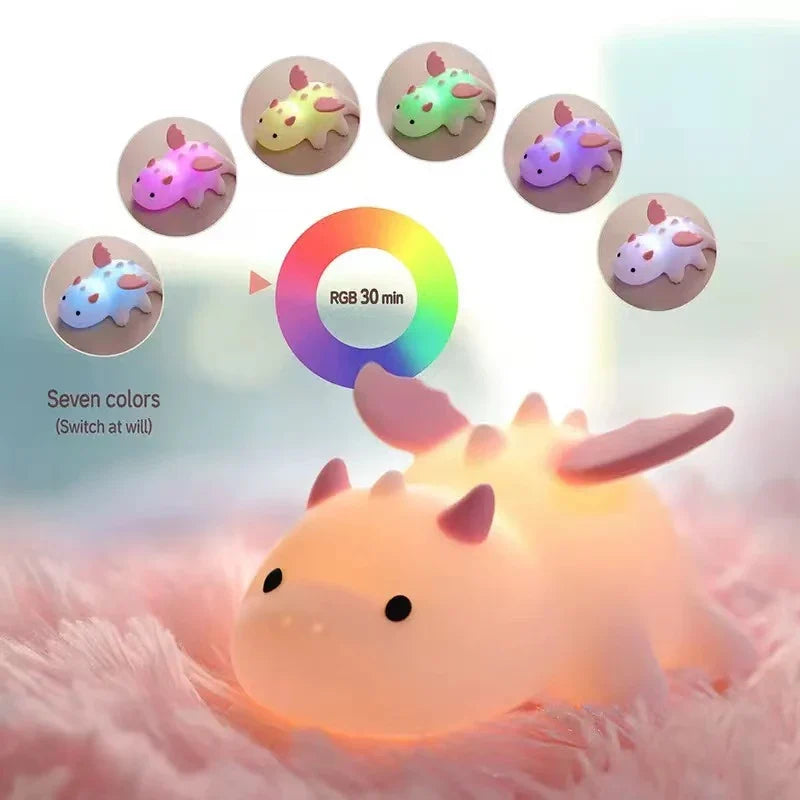 Cute Baby Dragon Night Light