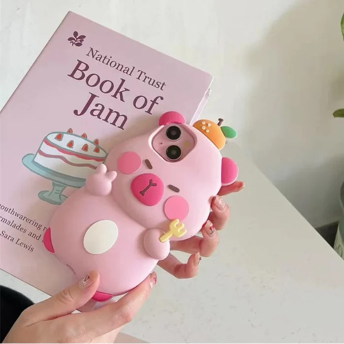 Kawaii Capybara iPhone Case