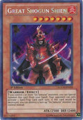 Great Shogun Shien [LCGX-EN233] Secret Rare