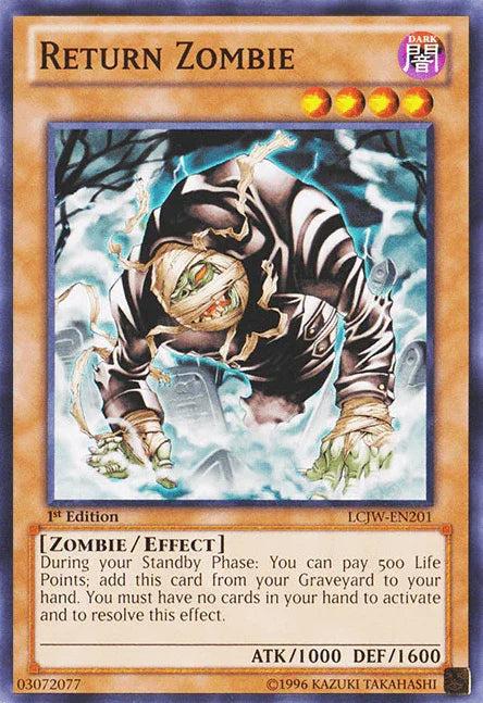 Return Zombie [LCJW-EN201] Common