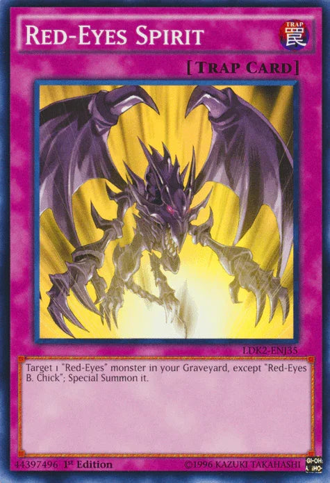 Red-Eyes Spirit [LDK2-ENJ35] Common