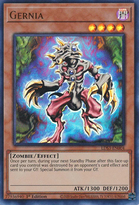 Gernia [LDS3-EN004] Ultra Rare