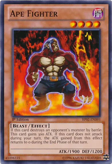 Ape Fighter [BP02-EN093] Mosaic Rare