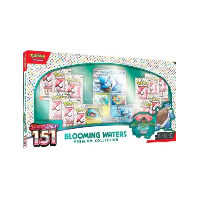 Pokemon TCG SV3.5 151 Blooming Waters Premium Collection English