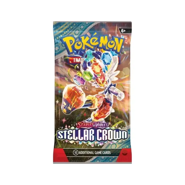 Pokemon TCG SV7 Stellar Crown Booster Bundle English