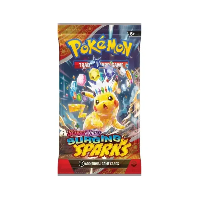 Pokemon TCG SV8 Surging Sparks Booster Bundle English