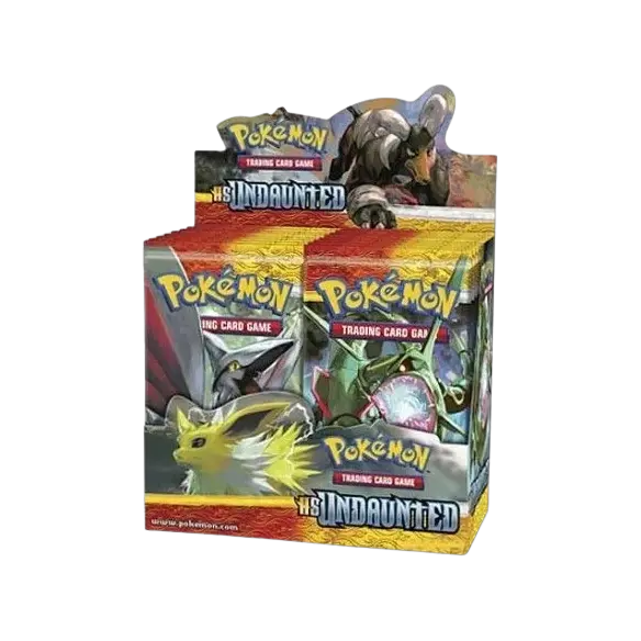 Pokemon TCG HGSS3 Undaunted Booster Box English