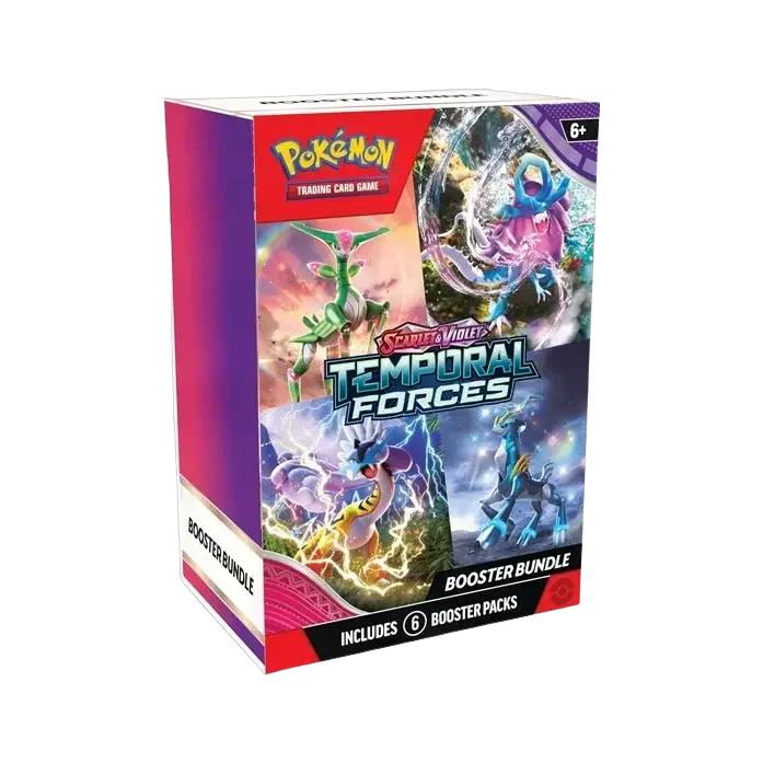 Pokemon TCG SV5 Temporal Forces Booster Bundle English