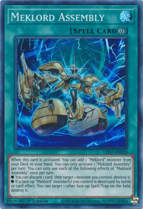 Meklord Assembly [LED7-EN020] Super Rare