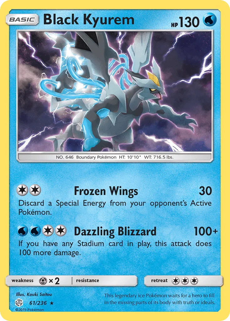 Black Kyurem (61/236) [Sun & Moon: Cosmic Eclipse]