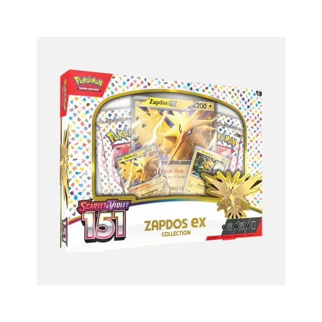 Pokemon TCG SV3.5 151 Zapdos EX Collection Box English