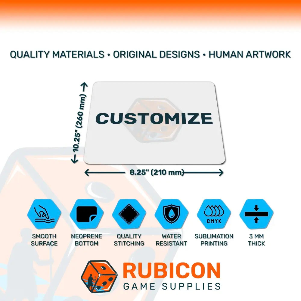 Custom Mousepad 10" x 8"