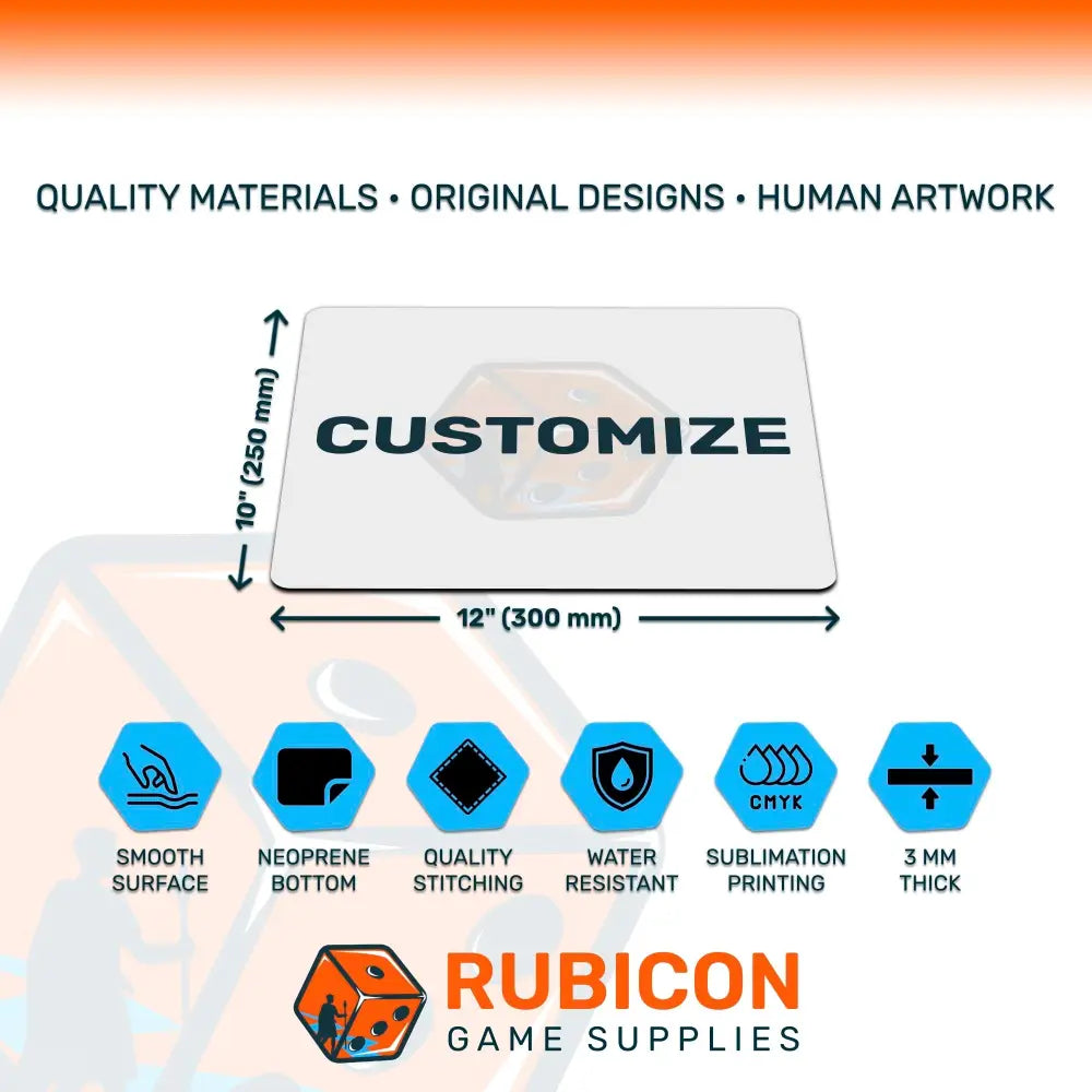 Custom Mousepad 12" x 10"