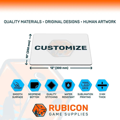 Custom Mousepad 12" x 10"
