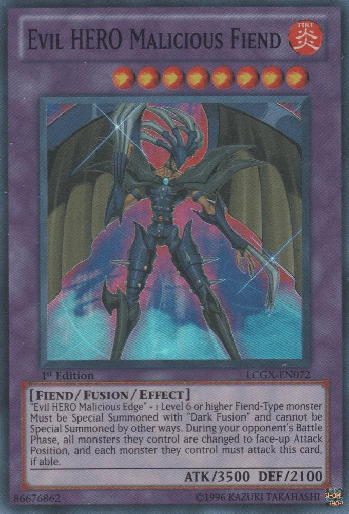 Evil HERO Malicious Fiend [LCGX-EN072] Super Rare