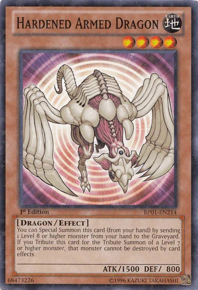 Hardened Armed Dragon [BP01-EN214] Starfoil Rare