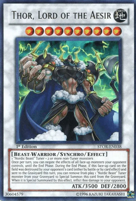 Thor, Lord of the Aesir [STOR-EN038] Ultra Rare