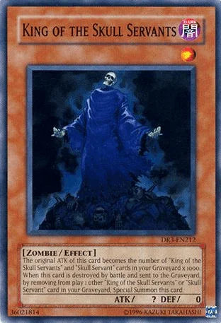 King of the Skull Servants [DR3-EN212] Common