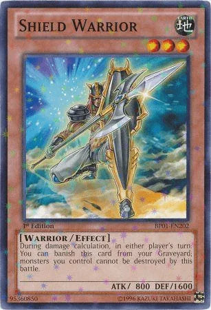 Shield Warrior [BP01-EN202] Starfoil Rare